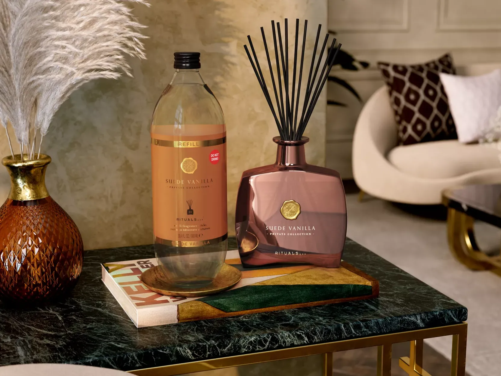 Suede Vanilla Refill Fragrance Sticks | Rituals Clearance